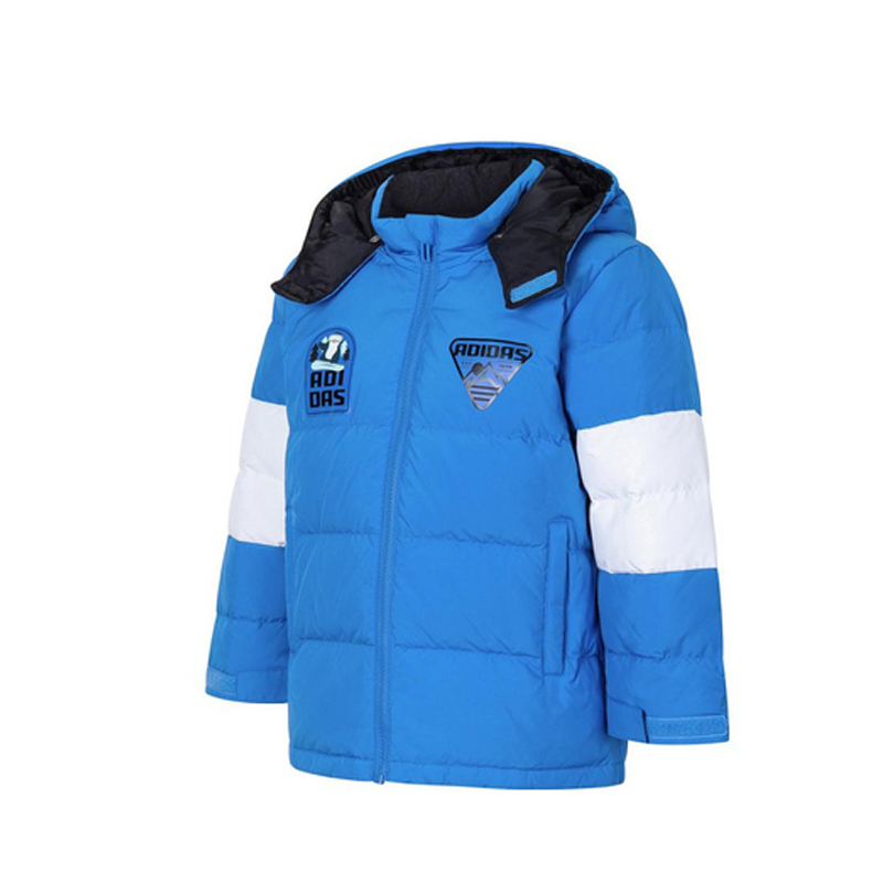 adidas kids阿迪达斯小童2026男小童LK CB DOWN JKT羽绒服IN5218